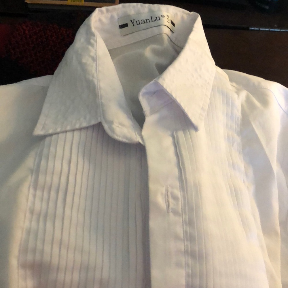 Boys tuxedo shirt